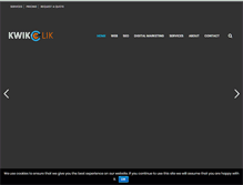 Tablet Screenshot of kwikclik.com